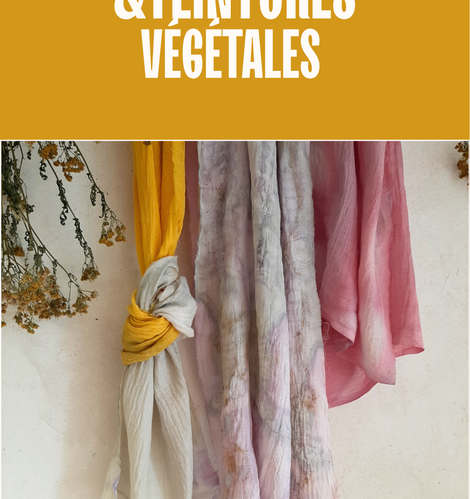 Atelier encres végétales 6/12ans